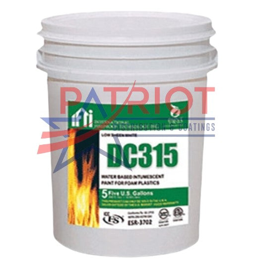 DC315 Thermal Barrier Paint for Spray Foam (SPF) - 5 gallons WHITE