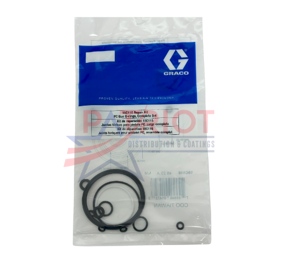 GRACO 18C115 Fusion PC O-Ring Repair Kit