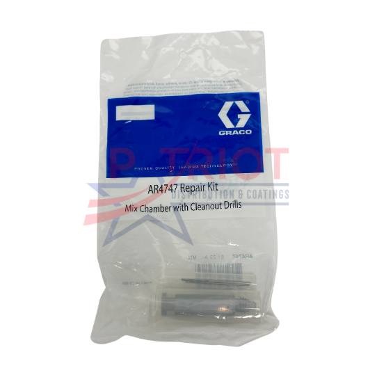 GRACO AR4747 Mix Chamber with Cleanout Drills