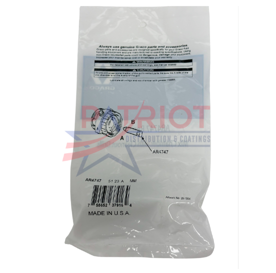 GRACO AR4747 Mix Chamber with Cleanout Drills