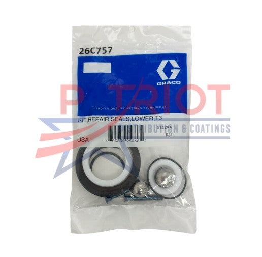 Graco 26C757  Graco Seals Lower T3 Repair Kit