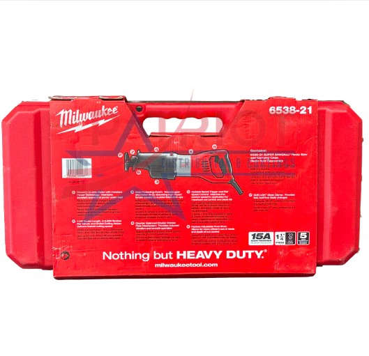 Milwaukee Super Sawzall 6538-21